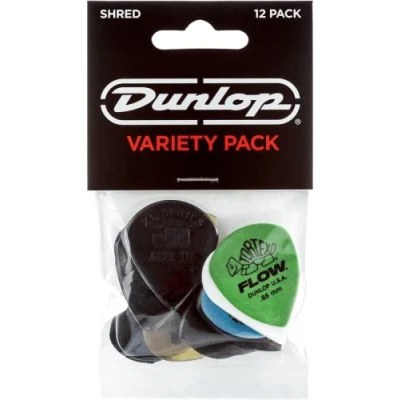 Afbeelding van Jim Dunlop Variety pack Shred Plectrum 12