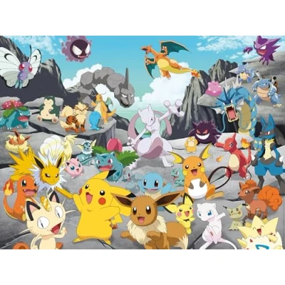 Image de Puzzle 1500 pièces Ravensburger Pokémon Classics