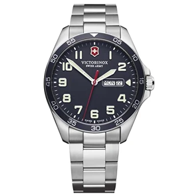 Afbeelding van Victorinox field watch V241851 Mannen Quartz horloge
