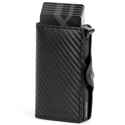 Afbeelding van Moneyhold PER DA Visita Portemonnee, Maat: One Size, nero carbon