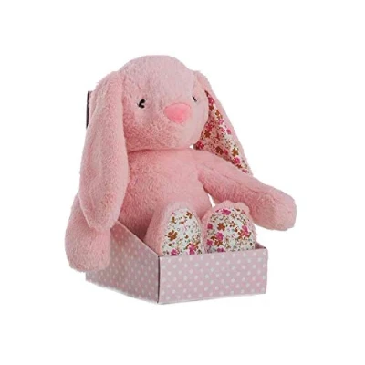 Afbeelding van Knuffel Flowers Konijnenvlees Roze 40 cm