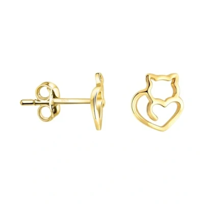 Afbeelding van Sofia Milani CAT Oorbellen goldcoloured, Dames, Maat: One Size, Gold coloured