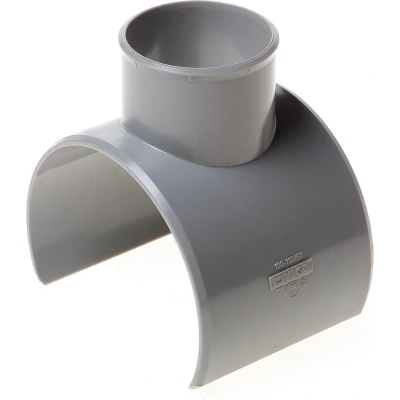 Afbeelding van Dyka Zadelstuk PVC grijs 110 x 50mm