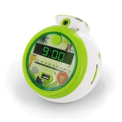 Image de METRONIC Radio réveil Jungle FM USB projection double alarme 477030