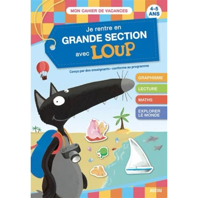 Image de Je rentre en GS avec Loup Cahier de vacances