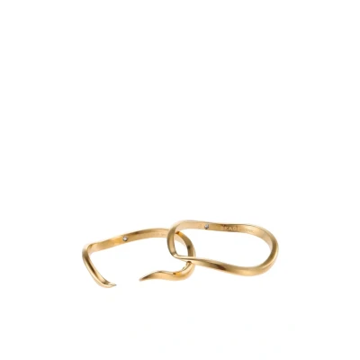 Afbeelding van Skagen Essential Waves damesring, zilver of goud roségoud, roestvrij staal