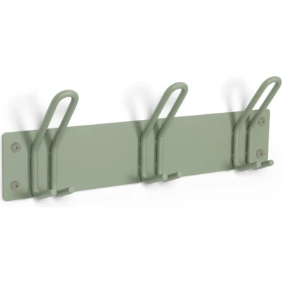 Afbeelding van MILES 3 Wandkapstok Dusty Green