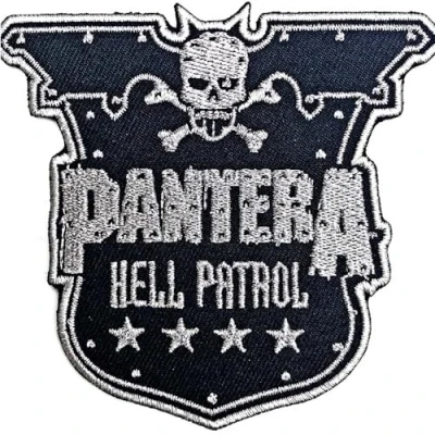 Afbeelding van Pantera Hell Petrol Patch Zwart