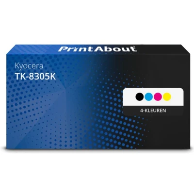 Afbeelding van Huismerk Kyocera TK 8305K Toner 4 kleuren Voordeelbundel