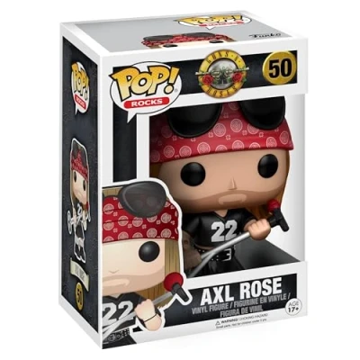 Image de GUNS N ROSES BOBBLE HEAD POP N50 AXL ROSE