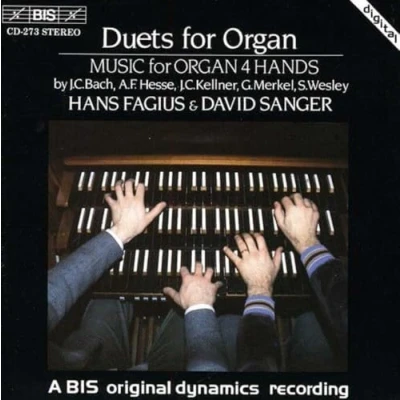 Afbeelding van Hans Fagius &amp; David Sanger Duets For The Organ (CD)