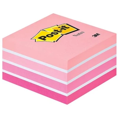 Afbeelding van Post it Cube Light Plaisir 76 x mm, 450 vellen, 5 kleuren
