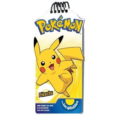 Image de Pokémon Mon carnet de jeux et d&#039;activités avec stickers Pikachu