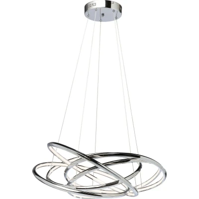Afbeelding van Kare Hanglamp Saturn LED Chrome Big