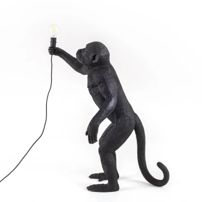 Afbeelding van Seletti Monkey Outdoor Lampresin Standing