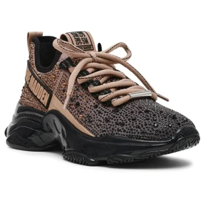 Afbeelding van Steve Madden Mistica Sneakers laag, Dames, Maat: 39, Bronze gold black bg Schoenen