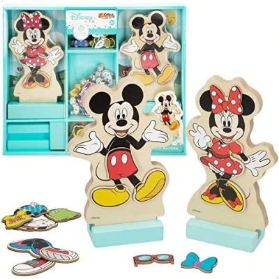Afbeelding van Educatief Spel Disney Kleding Magnetisch 54 Onderdelen