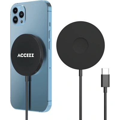 Afbeelding van Strex Draadloze Oplader 15W Inclusief Kabel QI Snellader Wireless Charger Fast LED Indicatie