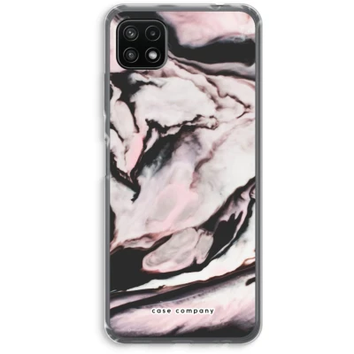 Afbeelding van Case Company® hoesje geschikt voor Samsung Galaxy A22 5G Roze stroom Soft Cover Telefoonhoesje Bescherming aan alle Kanten en Schermrand