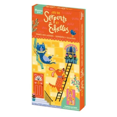 Image de Jeu de société Auzou serpents et échelles