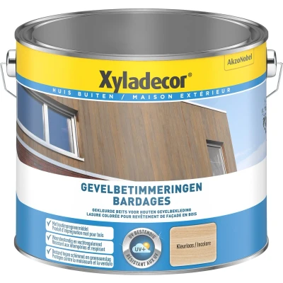 Afbeelding van Xyladecor Gevelbetimmeringen Houtbescherming Kleurloos 2,5L