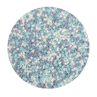 Afbeelding van BrandNewCake Confetti Mini Sneeuwvlokken 3 Kleuren 500gr.