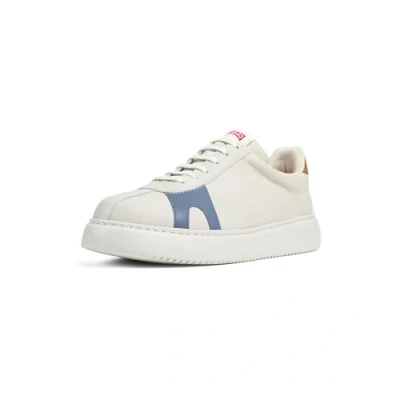 Afbeelding van Camper Runner K Twins Sneakers laag, Heren, Maat: 43, Weiß natürlich Leer