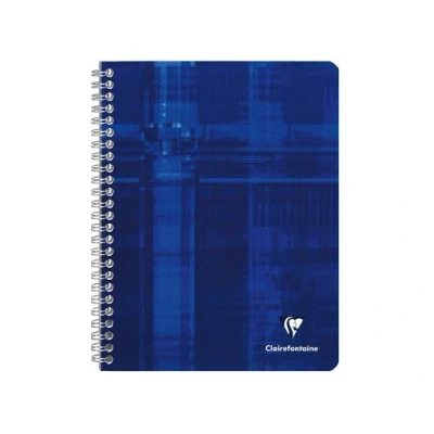 Image de Cahier reliure intégrale de 100 pages Clairefontaine 17 x 22 cm Modèle aléatoire