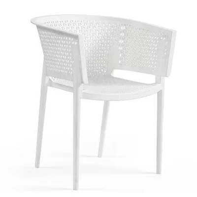 Afbeelding van Tuinstoel Rosa armchair wit