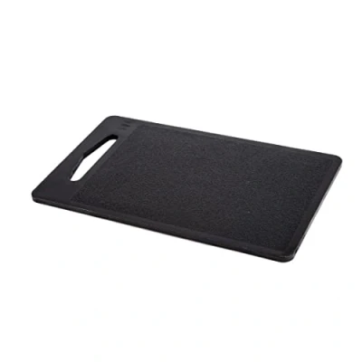 Afbeelding van Hygiplas Bar Snijplank Zwart 25,5cm DC717 Horeca