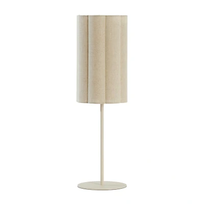 Afbeelding van Light &amp; Living Tafellamp Fringe 70cm Naturel