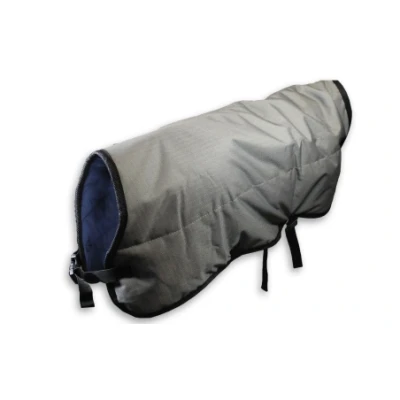 Afbeelding van Kalverdekje bodywarmer 70cm grijs