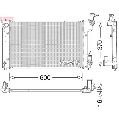 Afbeelding van Denso Radiateur DRM50094