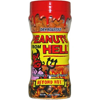 Afbeelding van ASS KICKIN&#039; Peanuts Ultimate Spicy Gourmet Probeer als je durft! (Habanero from Hell)
