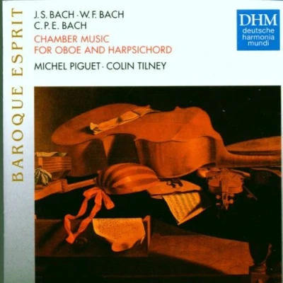 Afbeelding van J.S. Bach, W.F. C.P.E. Bach: Chamber Music for Oboe and Harpsichord