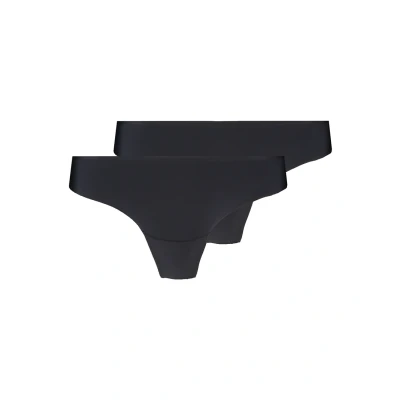 Afbeelding van MAGIC Bodyfashion dames Invisibles string in 2 pack de kleur Zwart, maat: XL