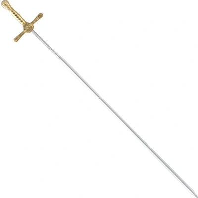Afbeelding van Triangle Professionele RVS Spies 32 cm Vaatwasserbestendig Met Zwaarddecor