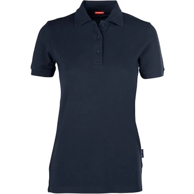 Afbeelding van Women&#039;s Heavy Polo &#039;Performance&#039; met korte mouwen Navy XS