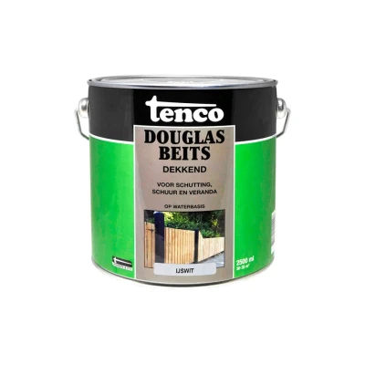 Afbeelding van Tenco Douglas Beits Dekkend IJswit 2,5 liter
