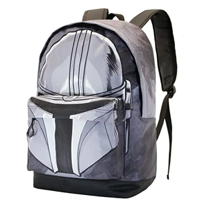 Afbeelding van Star Wars The Mandalorian Rugzak Grijs Hoogte 43cm
