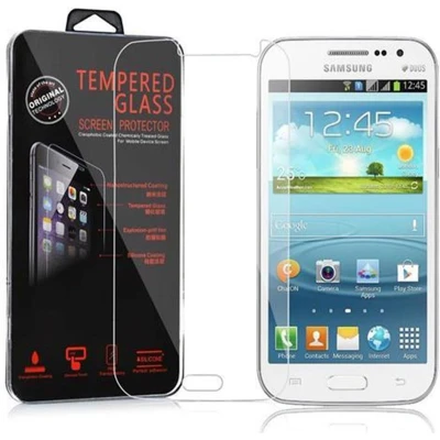 Afbeelding van Cadorabo Screenprotector geschikt voor Samsung Galaxy WIN Pantser film Beschermende in KRISTALHELDER Geharde (Tempered) display beschermglas 9H hardheid met 3D Touch