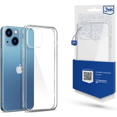 Afbeelding van 3mk iPhone 13 Mini Clear Case Telefoonhoesje voor Optimale Bescherming Transparant