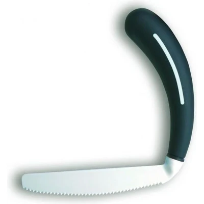 Afbeelding van Able2 Henro Grip® Bestek gehoekt mes zwart