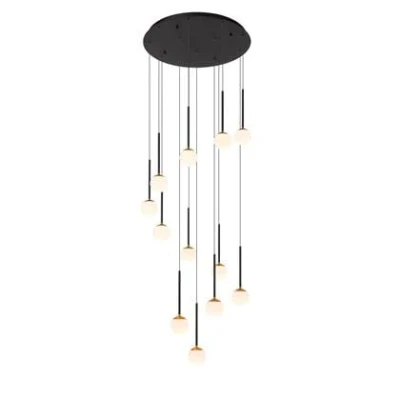 Afbeelding van Lucide CALINA Hanglamp Zwart
