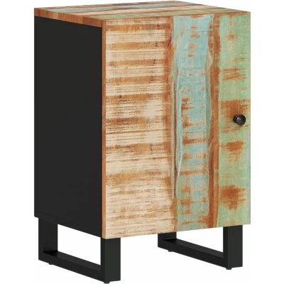 Afbeelding van Badkamerkast 38x33x58 cm massief recycled hout
