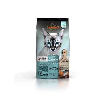 Afbeelding van 2x7,5kg Adult Zalm Grainfree Leonardo Kattenvoer
