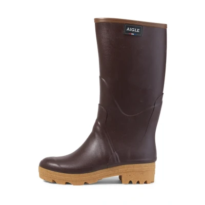 Afbeelding van Aigle Chambord Regenlaarzen, Dames, Maat: 41, Burgundy Natuurrubber