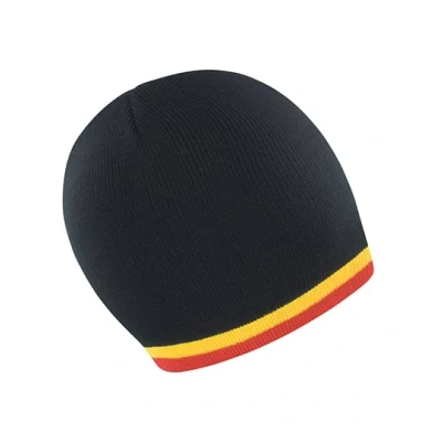Afbeelding van Result National Beanie R368X Black / Yellow Red