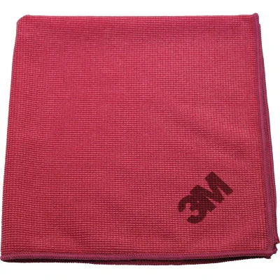 Afbeelding van 3M microvezeldoek, roze, pak van 10 stuks microvezeldoek