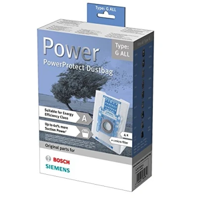 Afbeelding van Siemens / Bosch Stofzuigerzakken VZ41AFGXXL 2 stuks + 1 micro filter